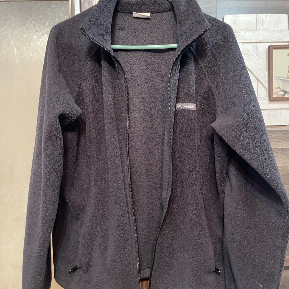 Columbia Charcoal Fleece Jacket